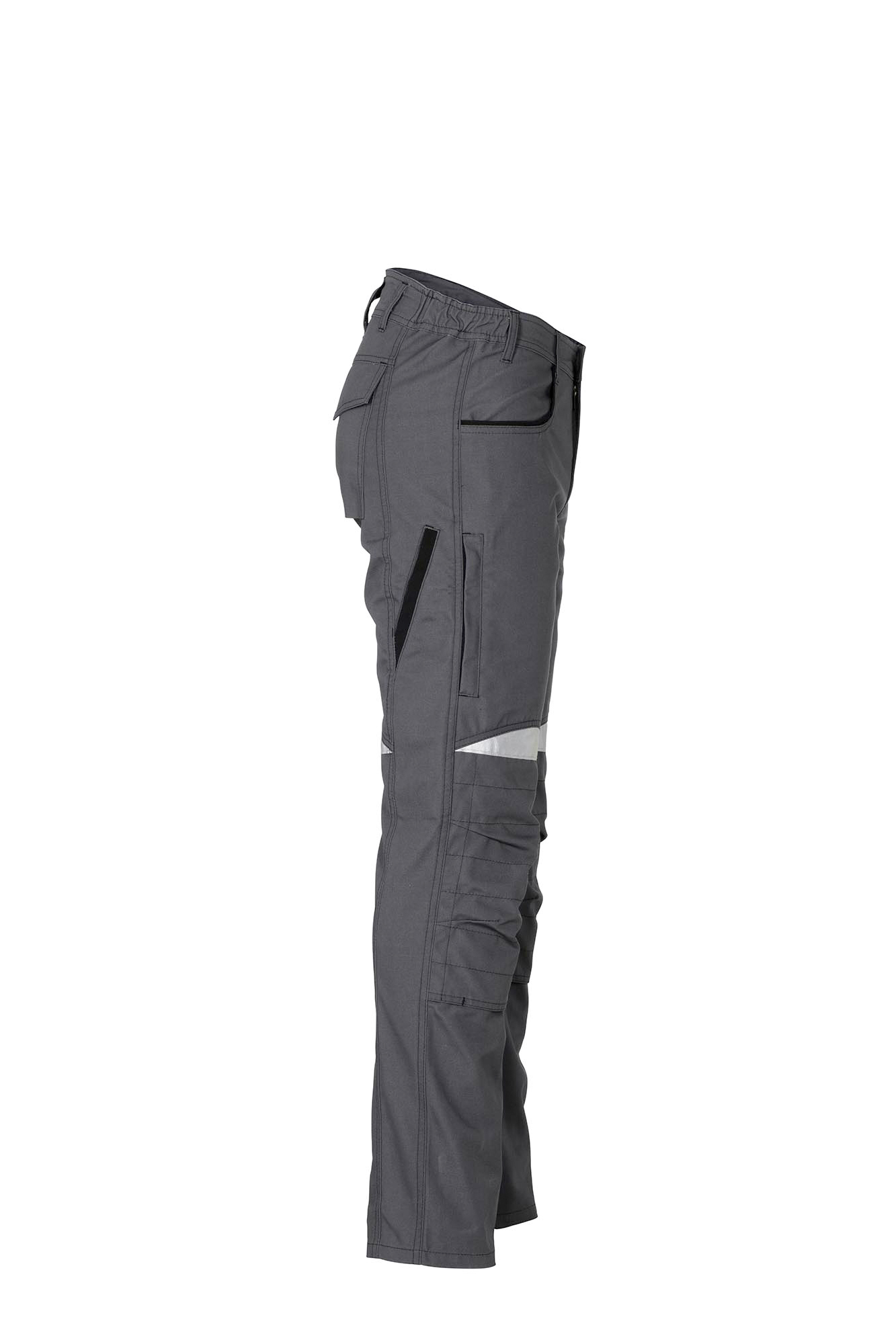 Planam Durawork Bundhose Arbeitshose Grau-Schwarz 2911