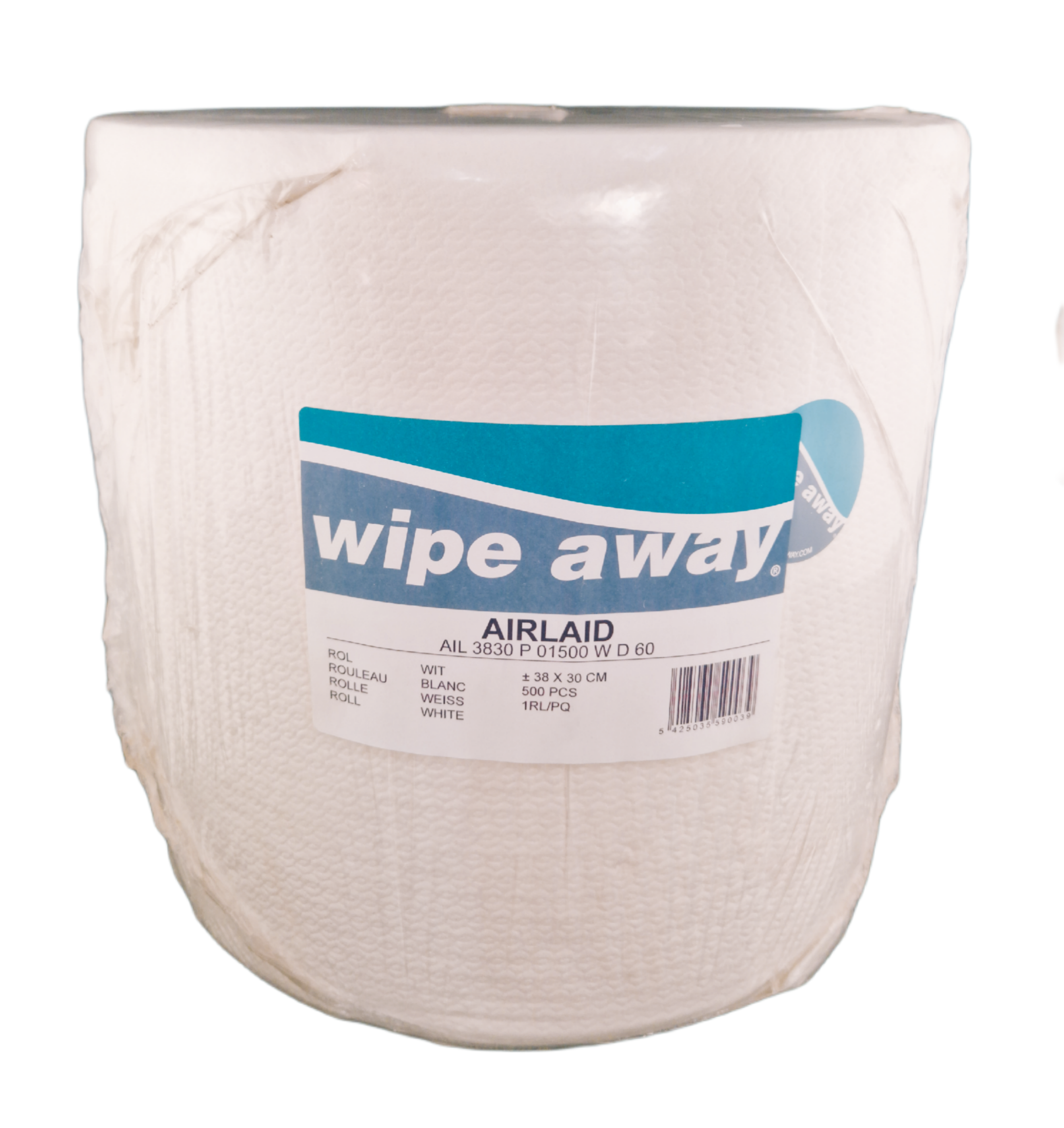 Putzpapierrolle Ecoline 38x30 cm 3830 weiß airlaid