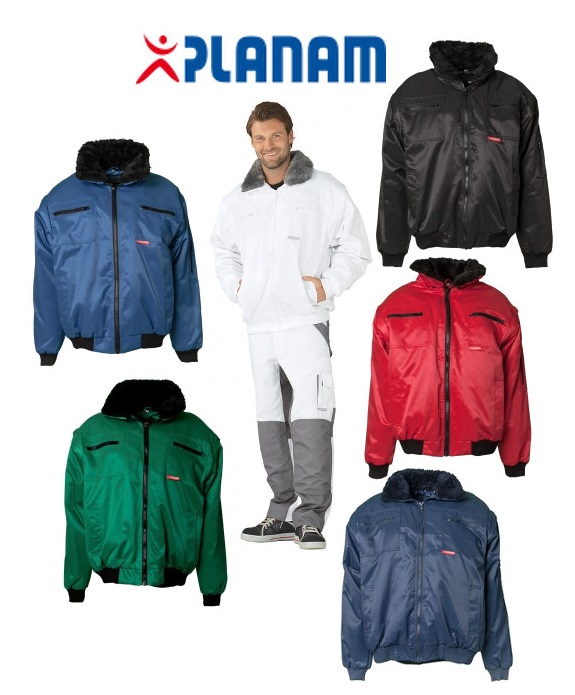 Planam Gletscher Comfort Jacke 3-in-1 Größe S - 5XL in 6 Farben