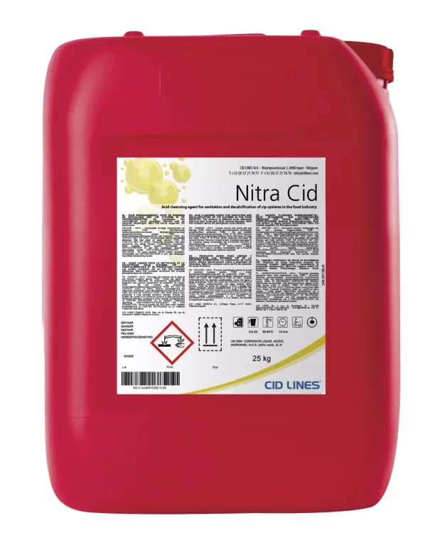 NITRA_CID_25KG Cid Lines - Nitra Cid phosphatfreies Reinigungsmittel 25 Kg Kanister