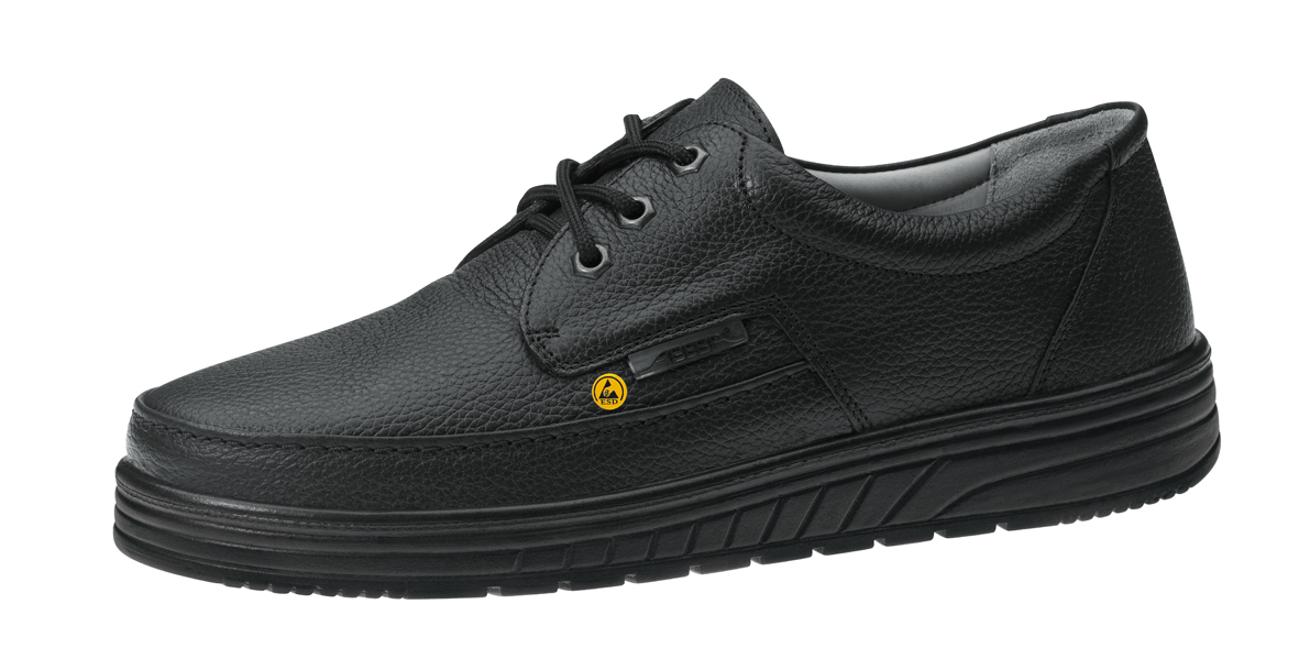 ABEBA Berufsschuh Air Cushion 2610|32610 ESD O2 Küchenschuh Halbschuh Arbeitsschuh schwarz