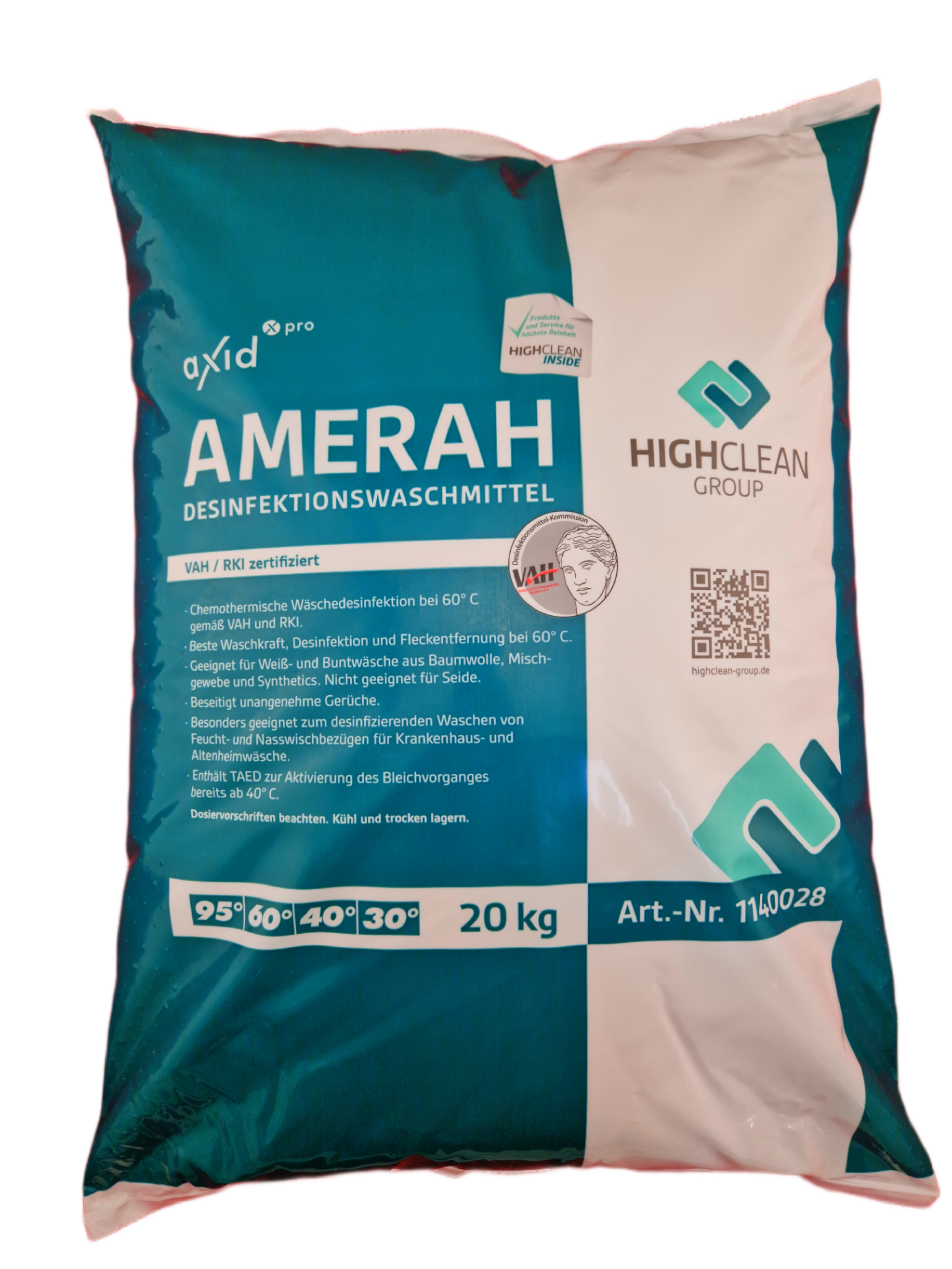 AMERAH Desinfektionswaschmittel 20 kg/Sack