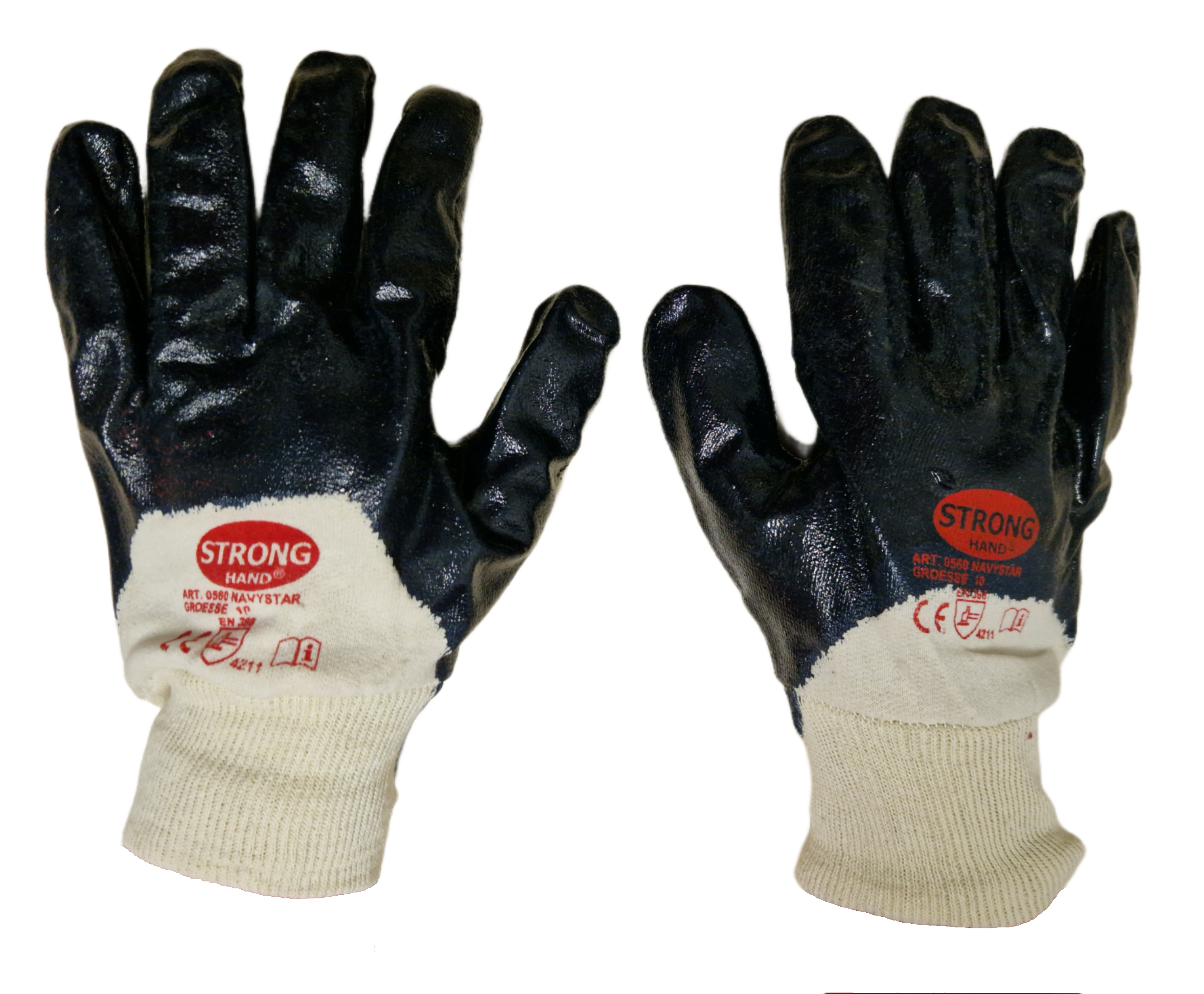 Stronghand® Nitril-Handschuhe NAVYSTAR 0560 Gr. 8 - 11