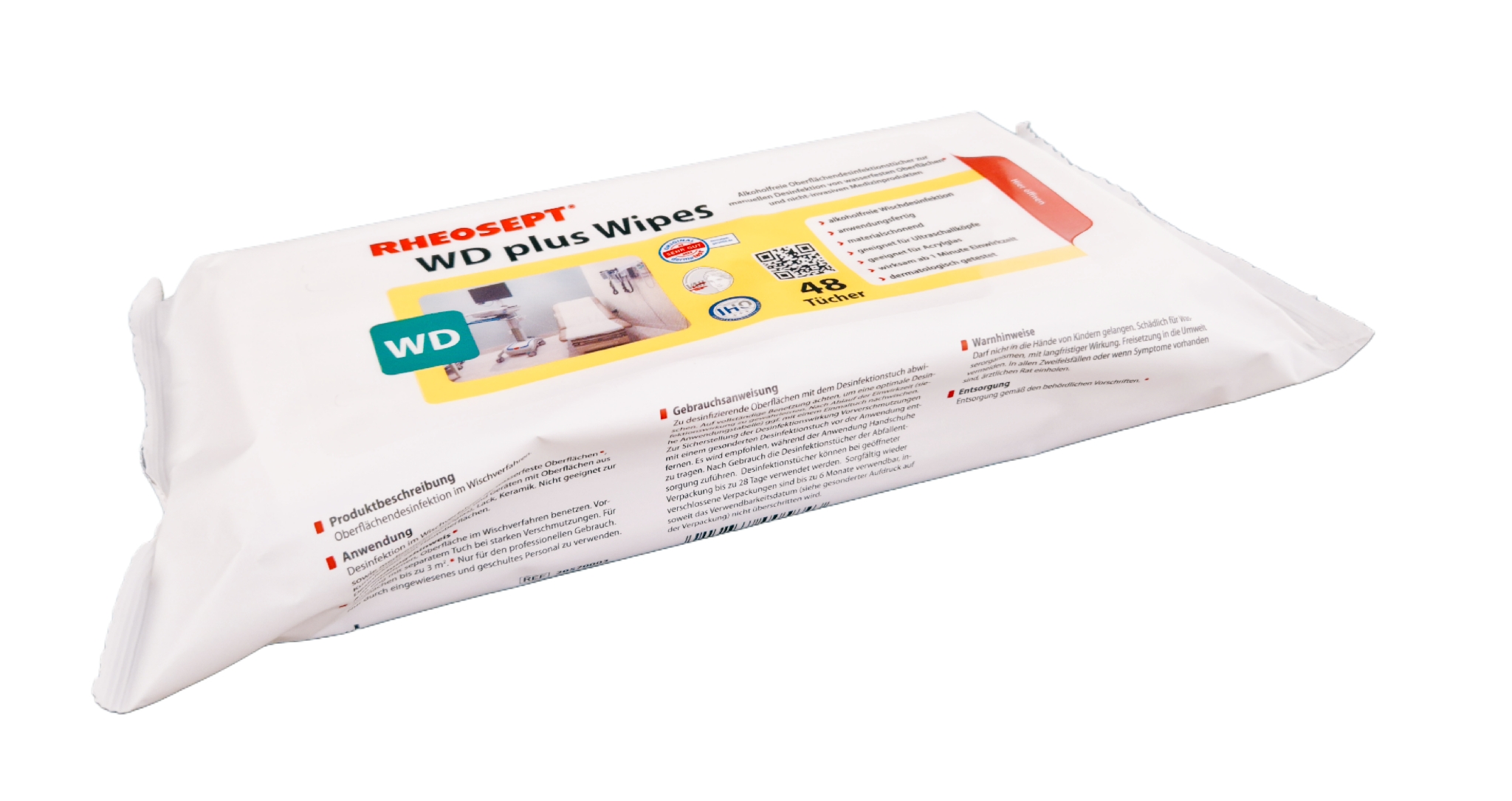 Rheosept-WD plus Wipes 48 Tücher im Spenderpack