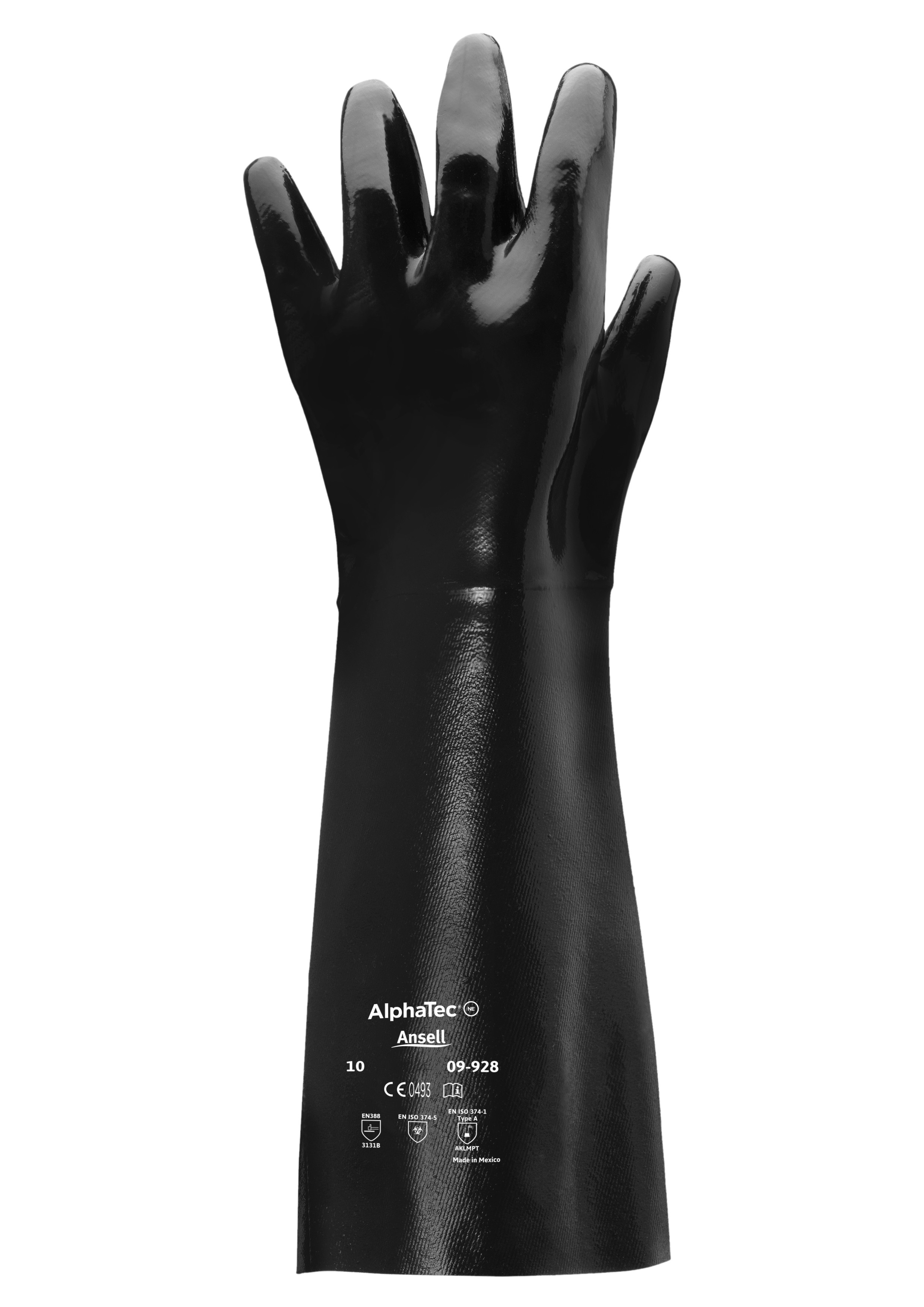 AlphaTec-09_928-Front_hr Ansell - Handschuh AlphaTec® 09-928 Solvex® Neopren (ehemals Scorpio/Neox)