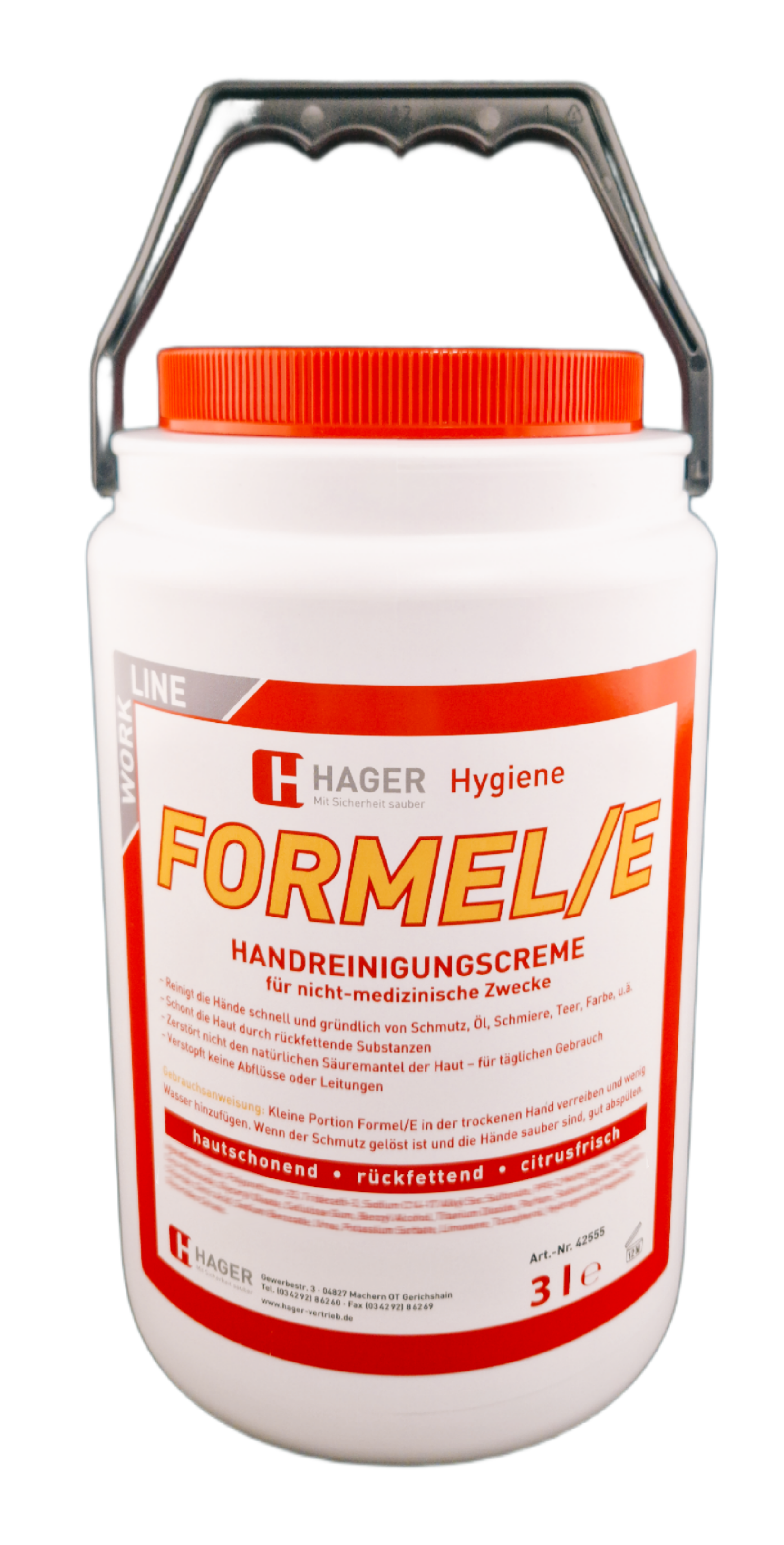 Handreinigungscreme Formel E 3kg Dose