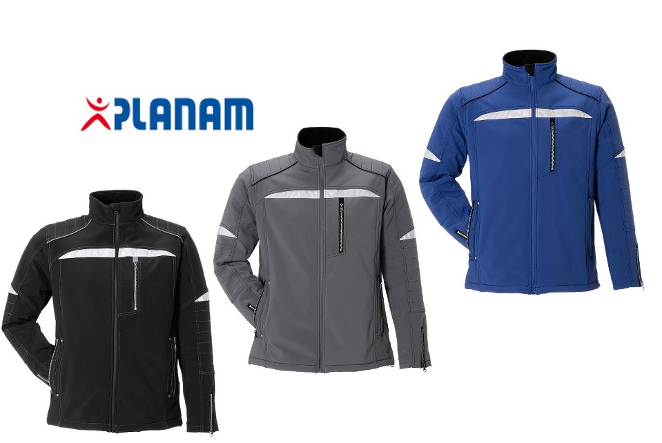 Planam Durawork Softshelljacke Arbeitsjacke Größe XS - 3XL, in 3 Farben