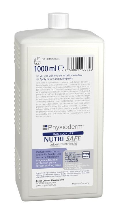 Physioderm Peter Greven - NUTRI-safe (LIGANA®) für Nahrungsmittelbereich 1000ml Hartflasche