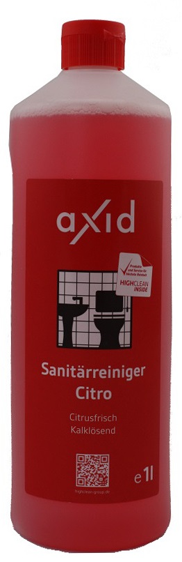 Axid - Sanitärreiniger Citro 1L Flasche (ehemals Clearfixxx)