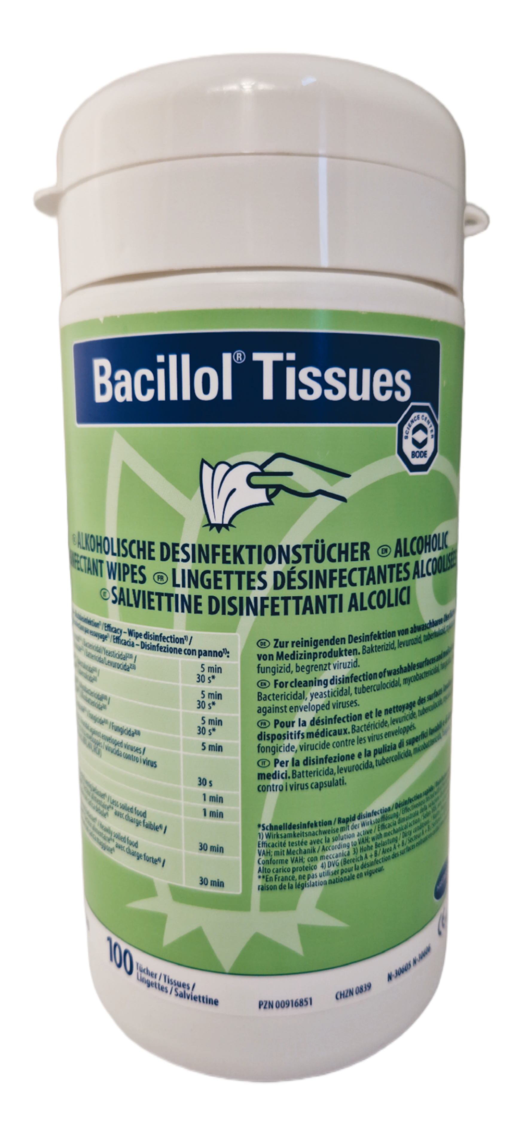 Bacillol® Tissue Dose Bacillol® Tissue Dose
